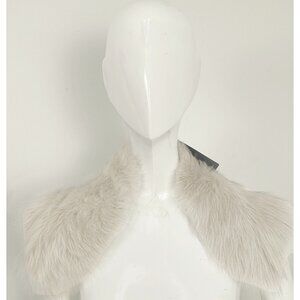 NEW Bogner Tosca-1 Spanish Lamb Fur Coat Collar Trim! Light Grayish Tan or Taupe